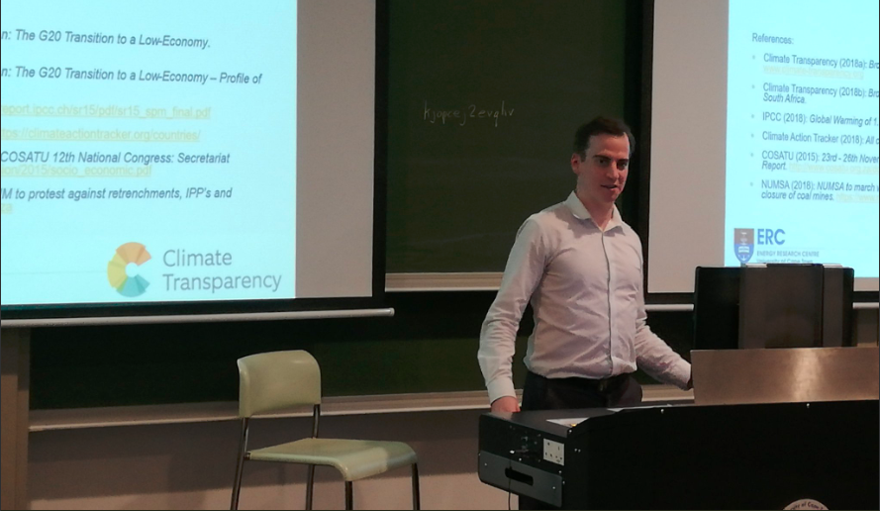 Event: Launch of the Brown to Green Report 2018 in South Africa