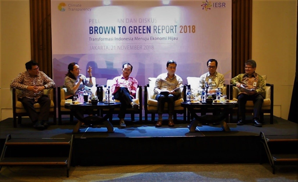 Event: Launch of Brown to Green Report 2018 in Indonesia