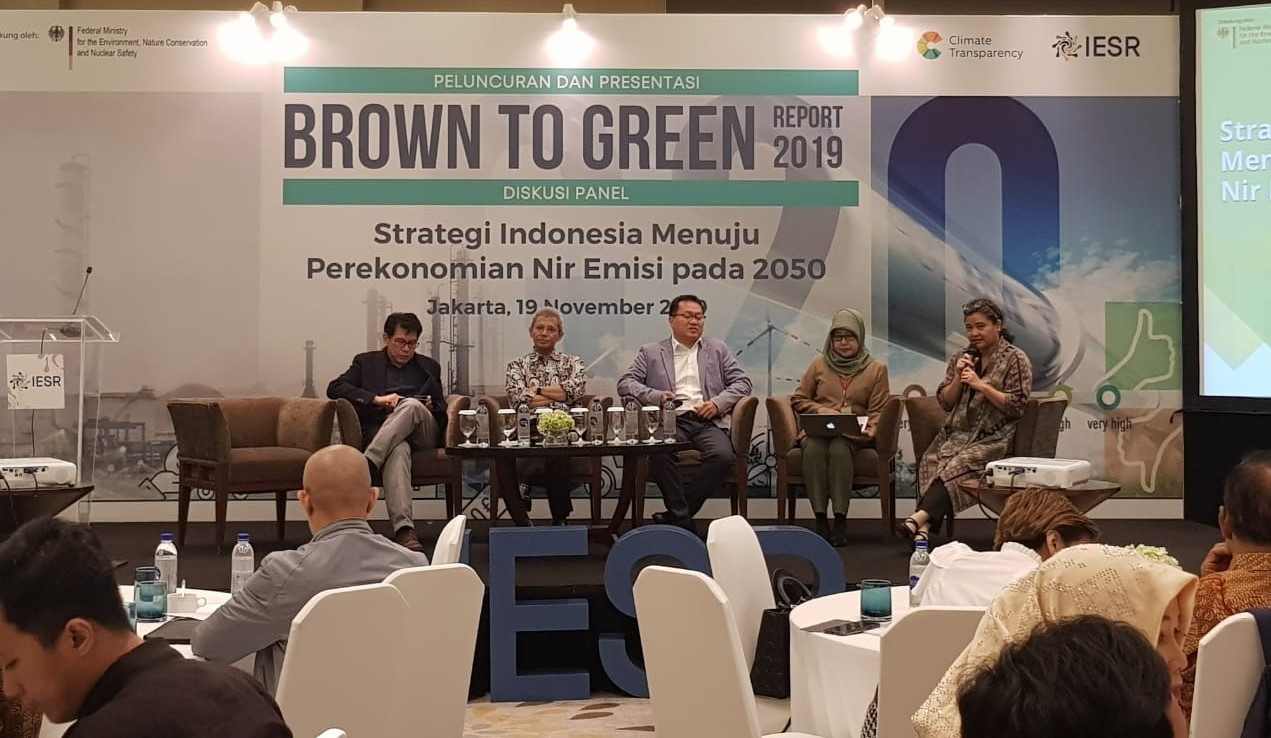 Event: Launch of the Brown to Green Report 2019 in Indonesia